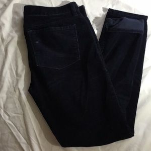 Navy corduroy pants